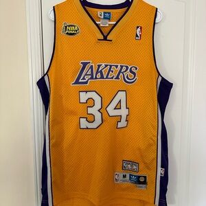#34 Lakers NBA Finals Jersey